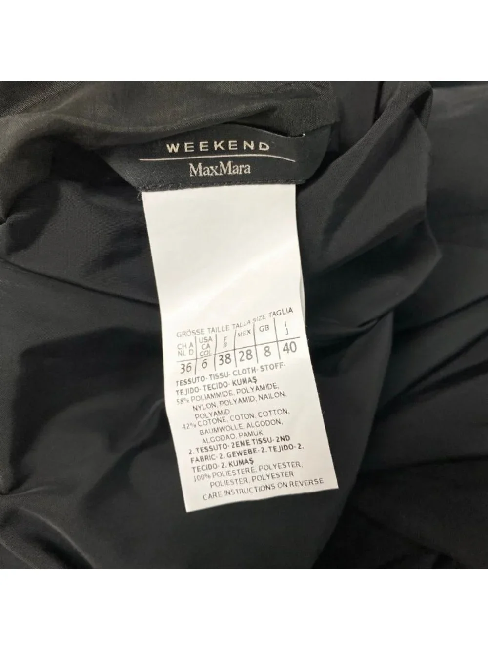 Max Mara Weekend Reversible Soutien Collar Coat Floral Print Lightweight 40